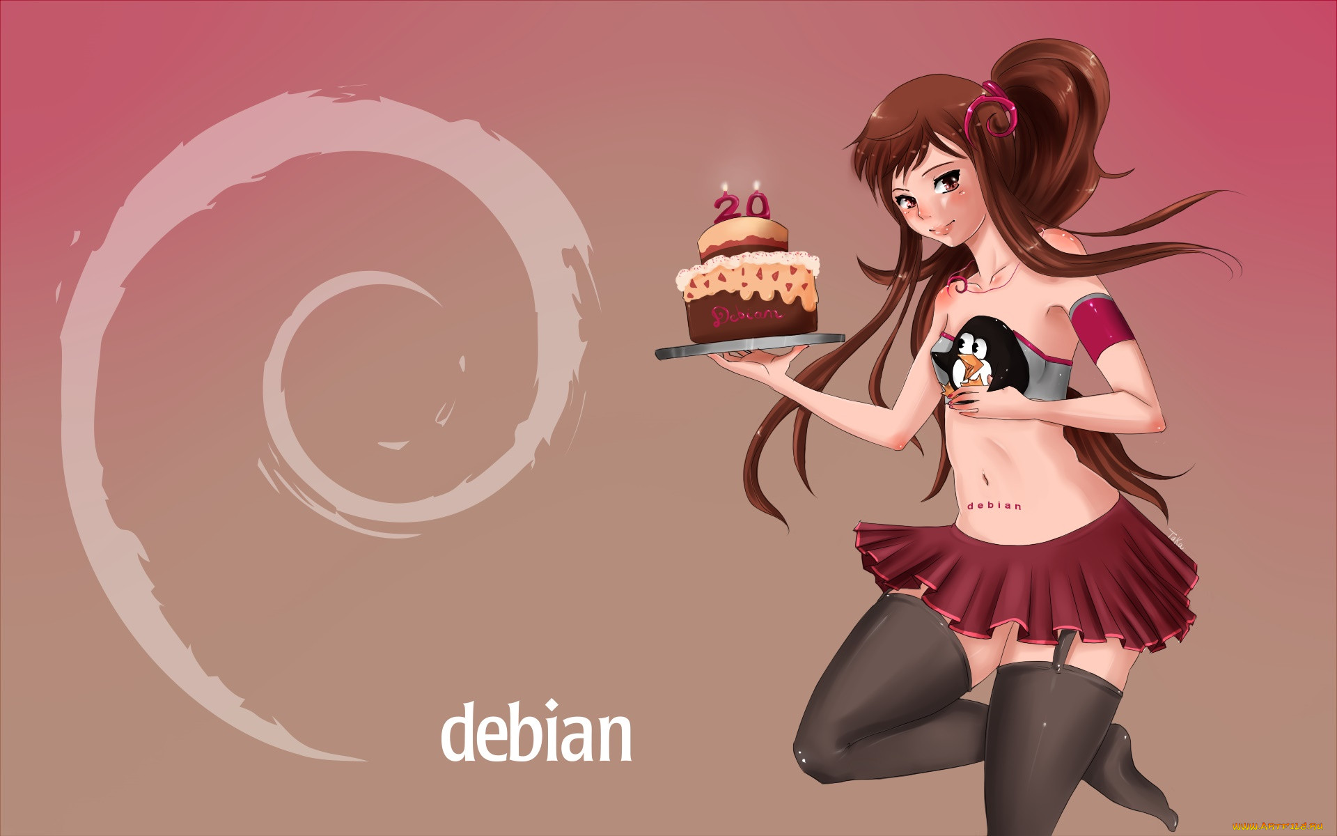Debian тян